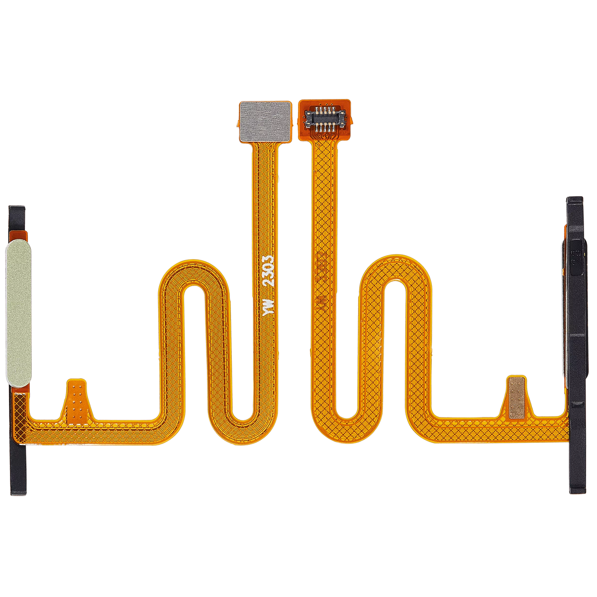Fingerprint Reader With Flex Cable Compatible For Samsung Galaxy A14 (A145P / 2023) (Black)