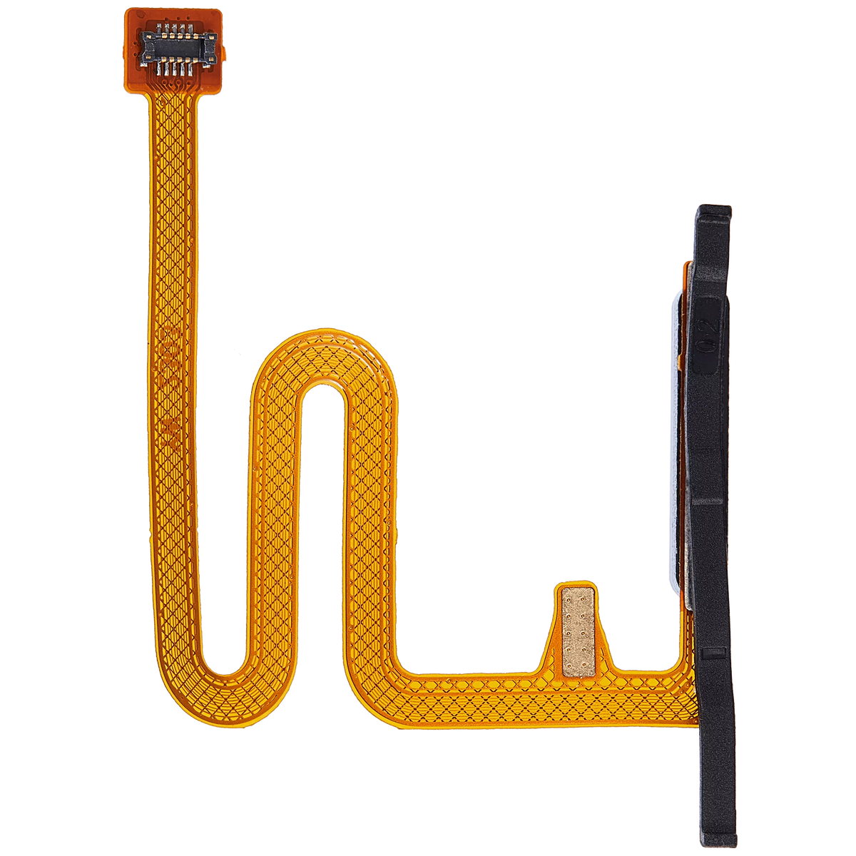 Fingerprint Reader With Flex Cable Compatible For Samsung Galaxy A14 (A145B / 2023) (Silver)