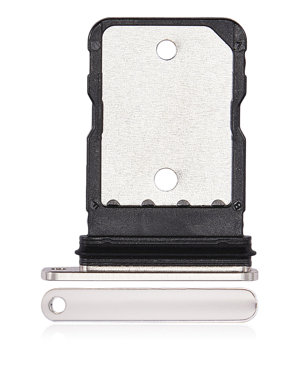 Single Sim Card Tray Compatible For Google Pixel 7 Pro Replacement (Obsidian)