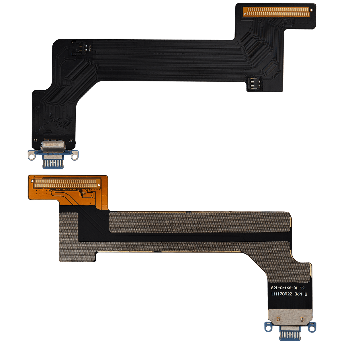 Charging Port Flex Cable Compatible For iPad 10 (2022) (Cellular) (Aftermarket Plus) (Blue)