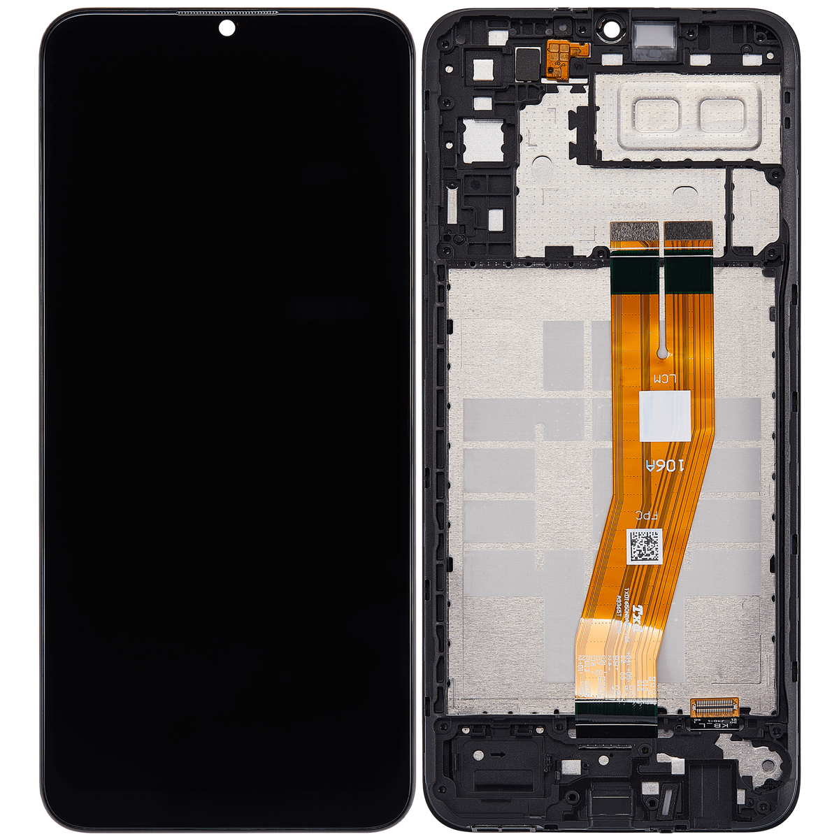 LCD Assembly With Frame Compatible For Samsung Galaxy A04E (A042 / 2022) (Refurbished) (All Colors)