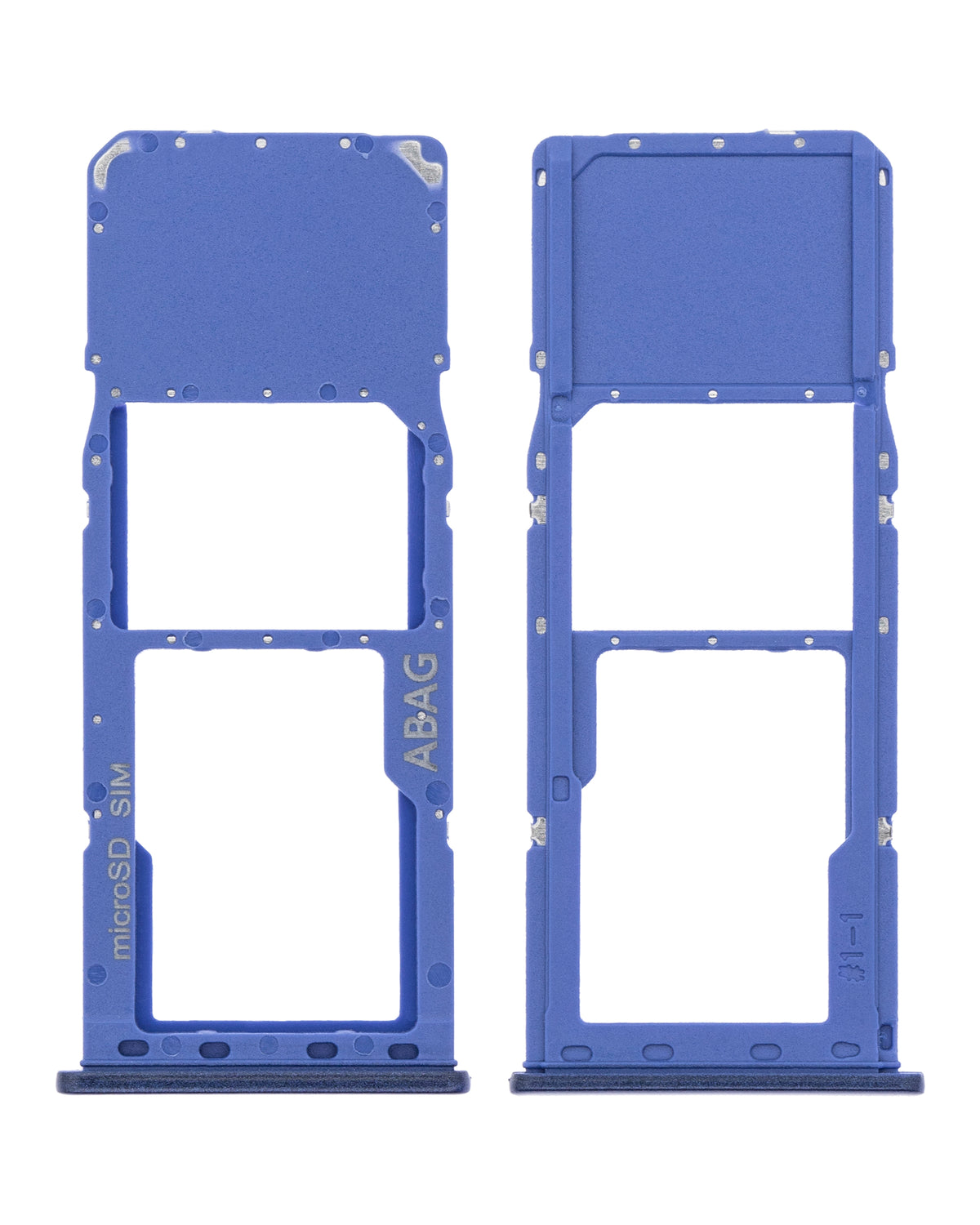 Single Sim Card Tray Compatible For Samsung Galaxy A21S (A217 / 2020) (Blue)