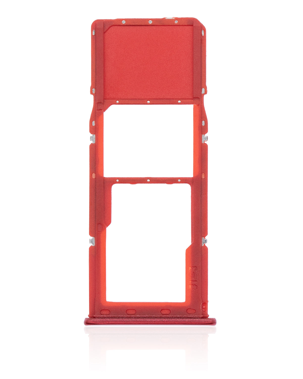 Single Sim Card Tray Compatible For Samsung Galaxy A21S (A217 / 2020) (Red)