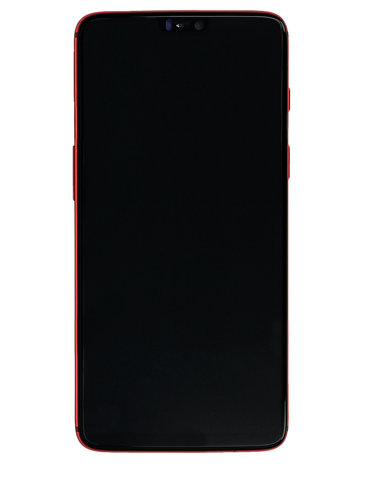 Replacement OLED Assembly With Frame Compatible For OnePlus 6 (A6000 / A6003) (Refurbished) (Amber Red)