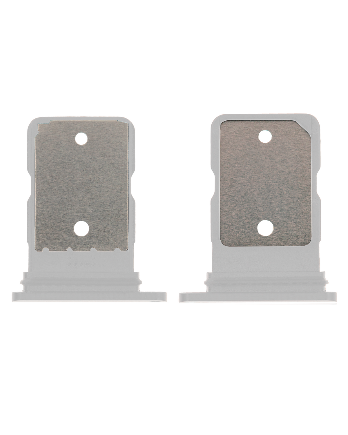 Sim Card Tray Compatible For Google Pixel 4A 5G Replacement (Clearly White)