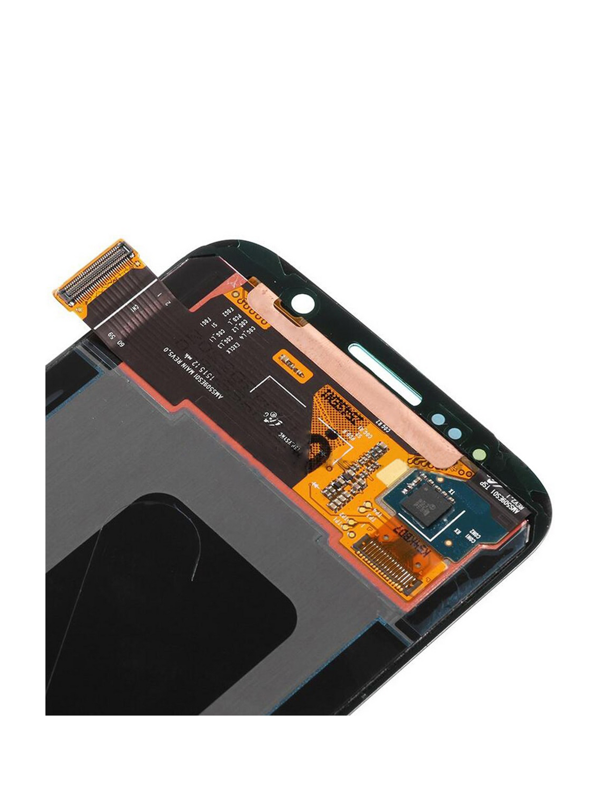 Replacement OLED Assembly Without Frame Compatible For Samsung Galaxy S6 (Refurbished) (Blue Topaz)