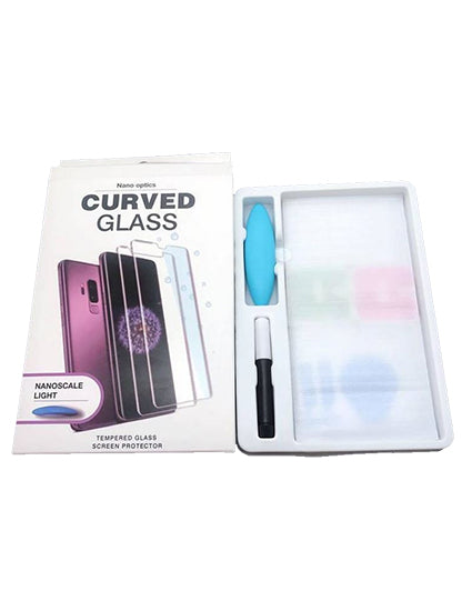 Replacement UV Tempered Glass With Glue Compatible For Samsung Galaxy S7 Edge (Case Friendly)