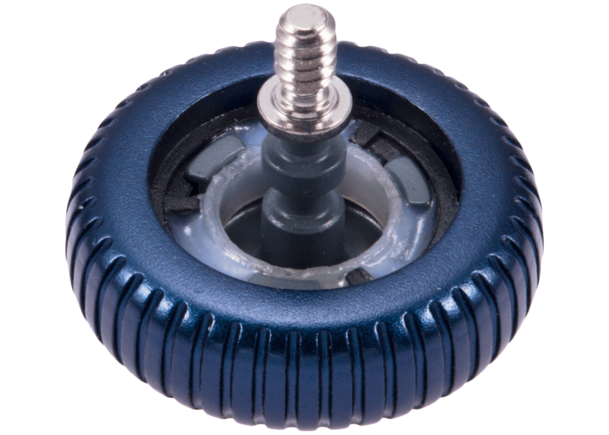 Crown Nut Compatible For Watch Series 6 (40MM / 44MM) (LTE Version) (Black / Blue)