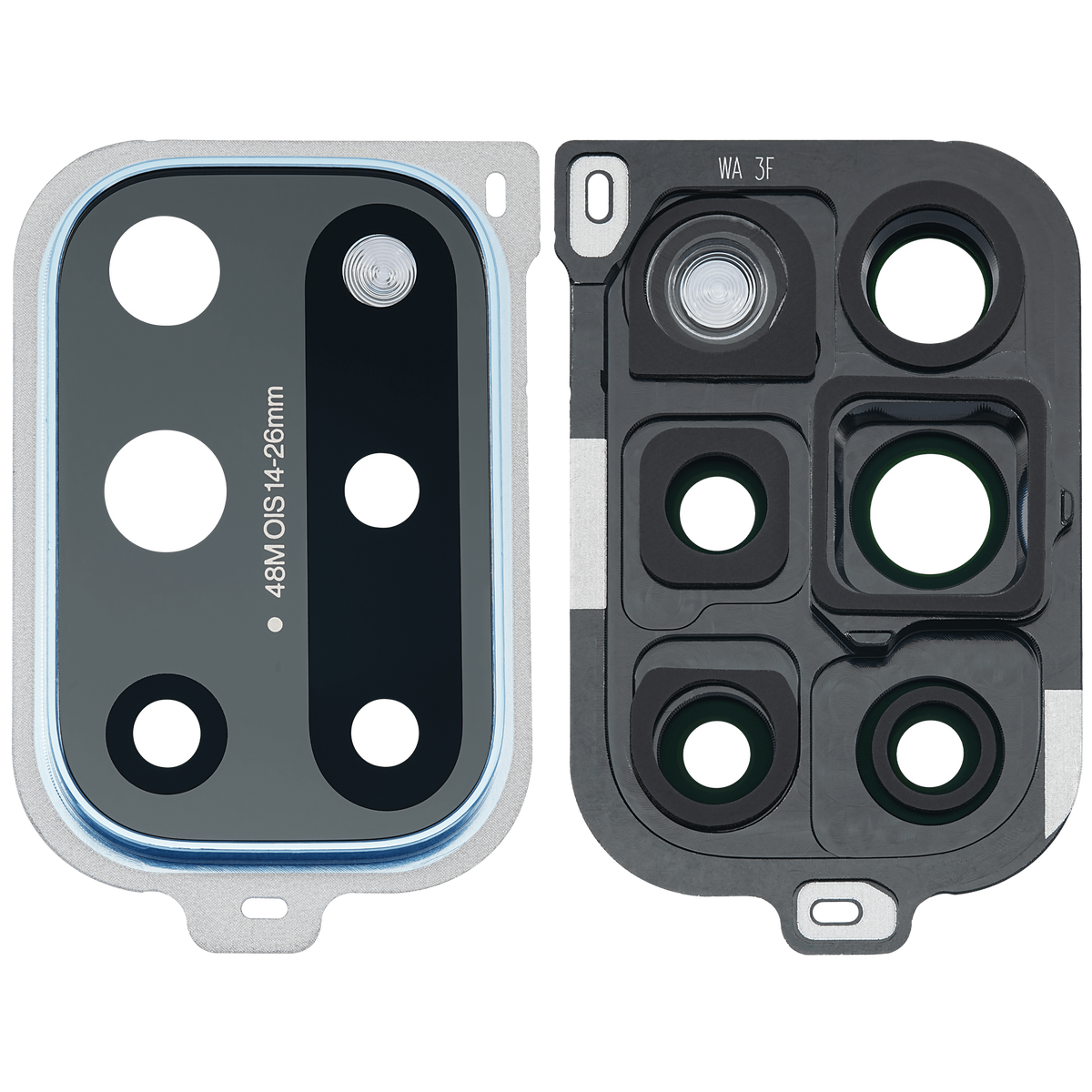 Back Camera Lens With Bracket Compatible For OnePlus 8T Replacement (Blue)