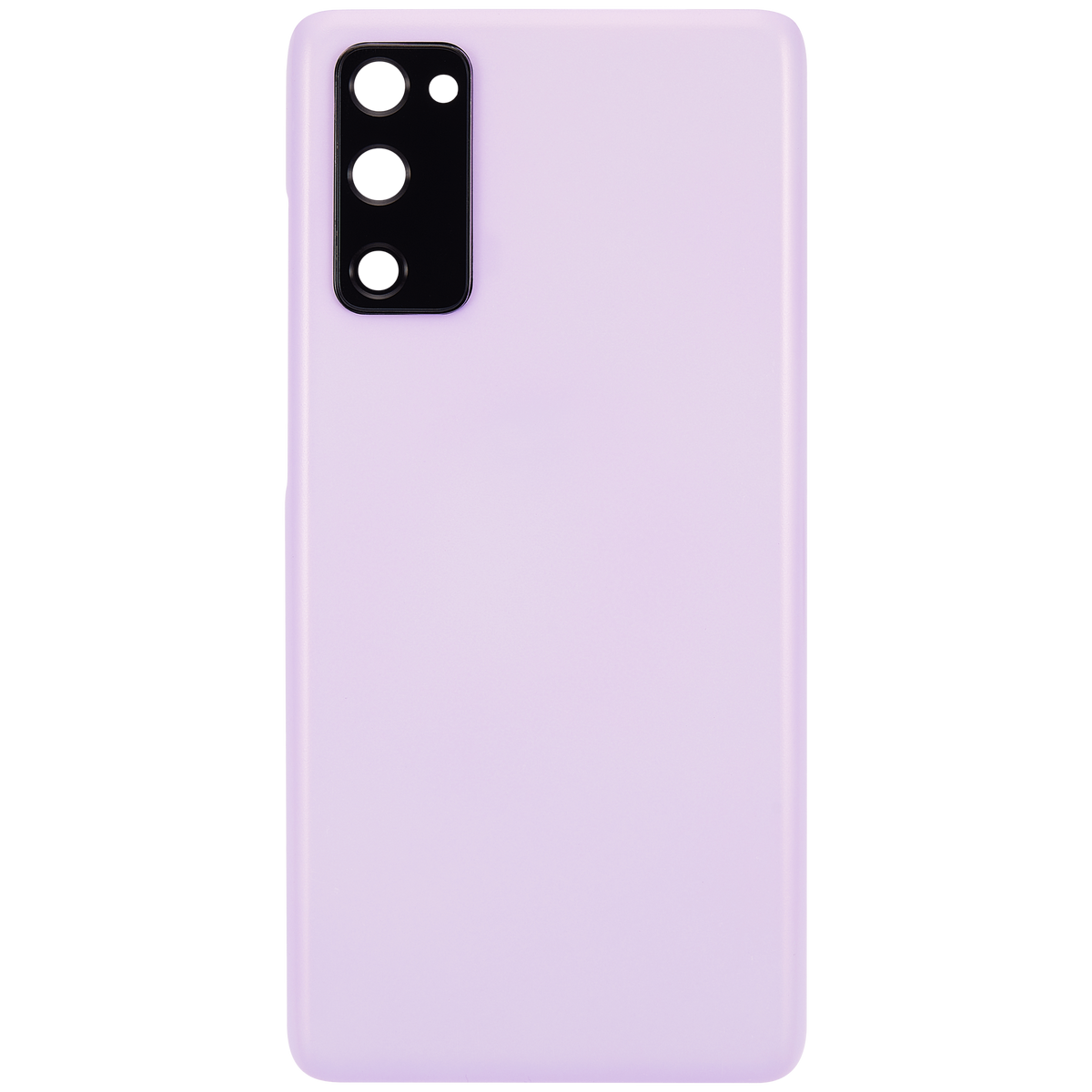 Back cover Glass With Camera Lens Compatible For Samsung Galaxy S20 FE 5G Replacement (Vemake) (Cloud Lavender)