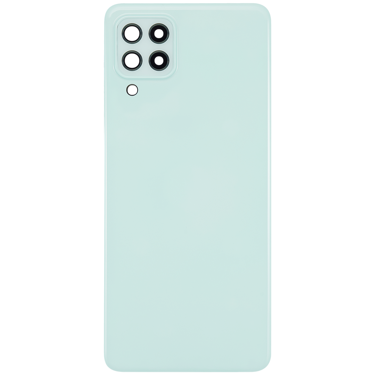 Back cover Glass With Camera Lens Compatible For Samsung Galaxy A22 4G (A225 / 2021) (Vemake) (Mint)