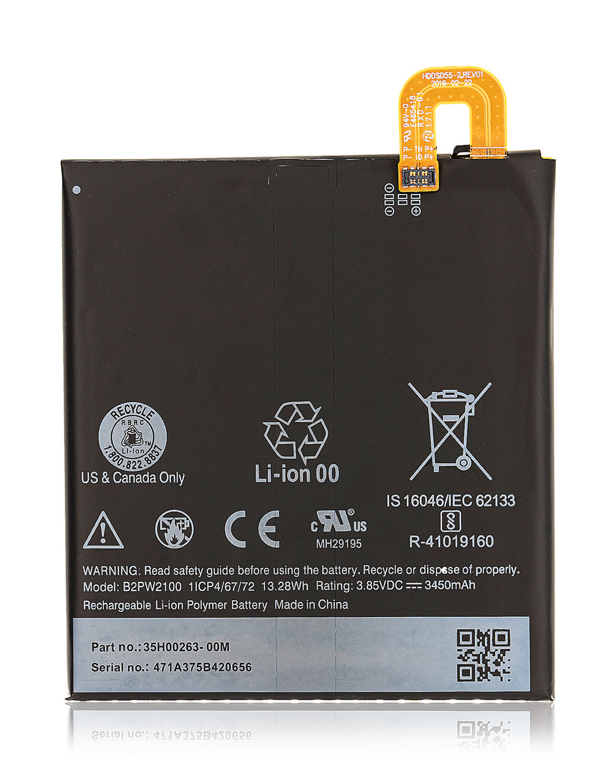 Replacement Battery Compatible For Google Pixel XL (B2PW2100)