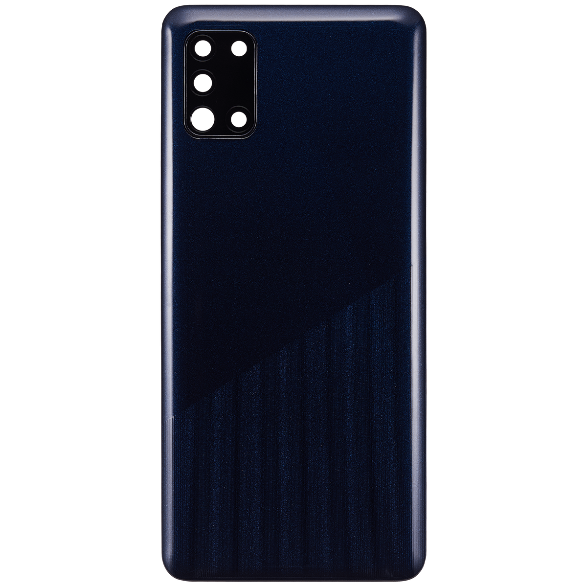 Back cover Glass With Camera Lens Compatible For Samsung Galaxy A31 (A315 / 2020) (Vemake) (Prism Crush Blue)