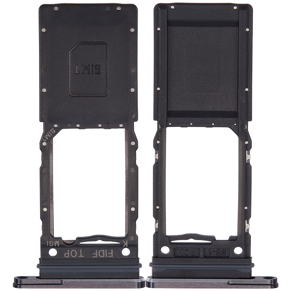 Replacement Single Sim Card Tray Compatible For Samsung Galaxy Z Fold 5 (F946) (Phantom Black)