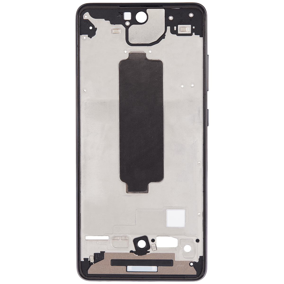 Replacement Mid-Frame Housing Compatible For Samsung Galaxy A52 4G (A525 / 2021) / A52 5G (A526 / 2021) / A52S 5G (A528 / 2021) (Awesome Black)