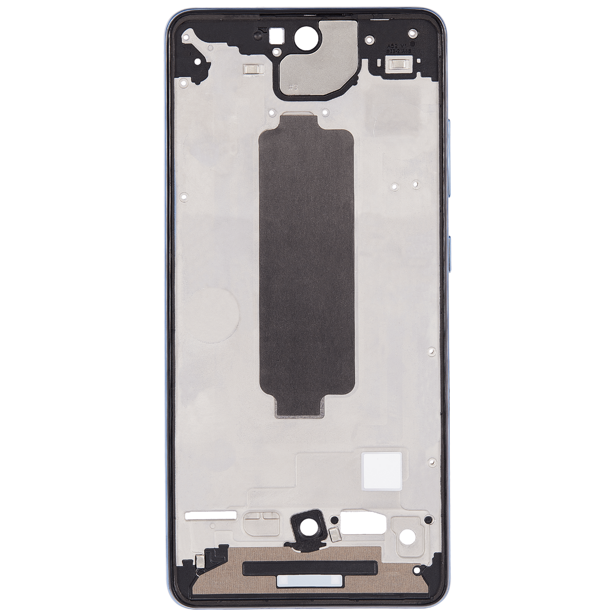 Replacement Mid-Frame Housing Compatible For Samsung Galaxy A52 4G (A525 / 2021) / A52 5G (A526 / 2021) / A52S 5G (A528 / 2021) (Awesome Blue)