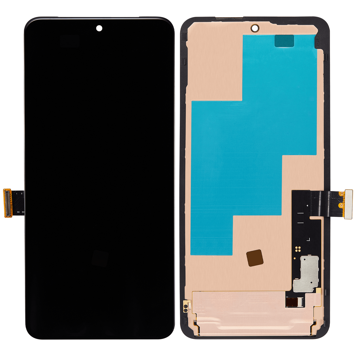 Replacement OLED Assembly With Frame (Without Finger Print Sensor) Compatible For Google Pixel 8 Pro (Refurbished) (All Colors)