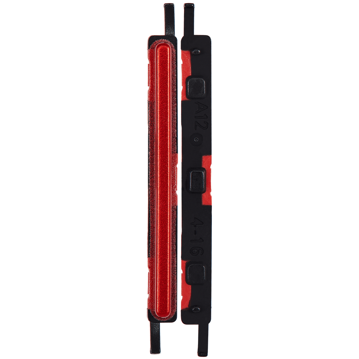 Volume Hard Button Compatible For Samsung Galaxy A12 (A125 / 2020) (Red)