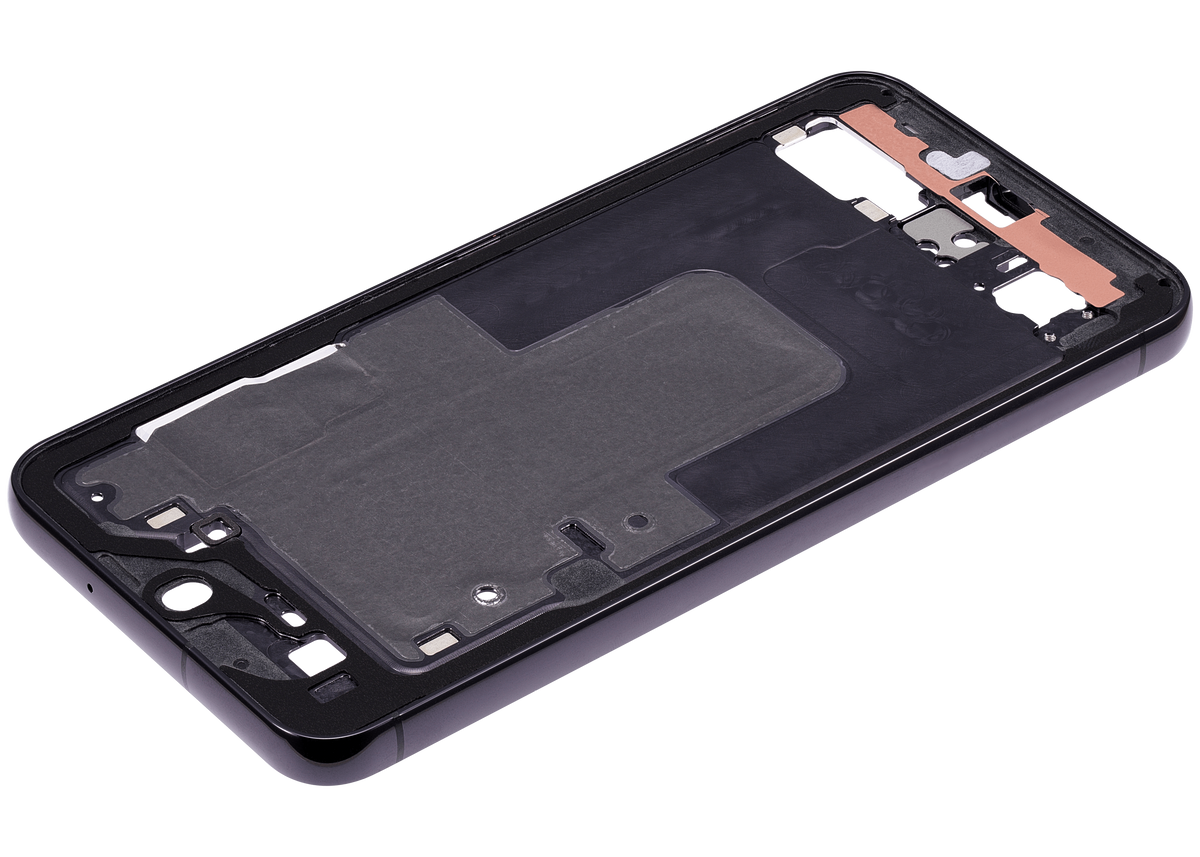 Mid-Frame Housing Compatible For Samsung Galaxy S23 5G Replacement (US & International Version) (Phantom Black)