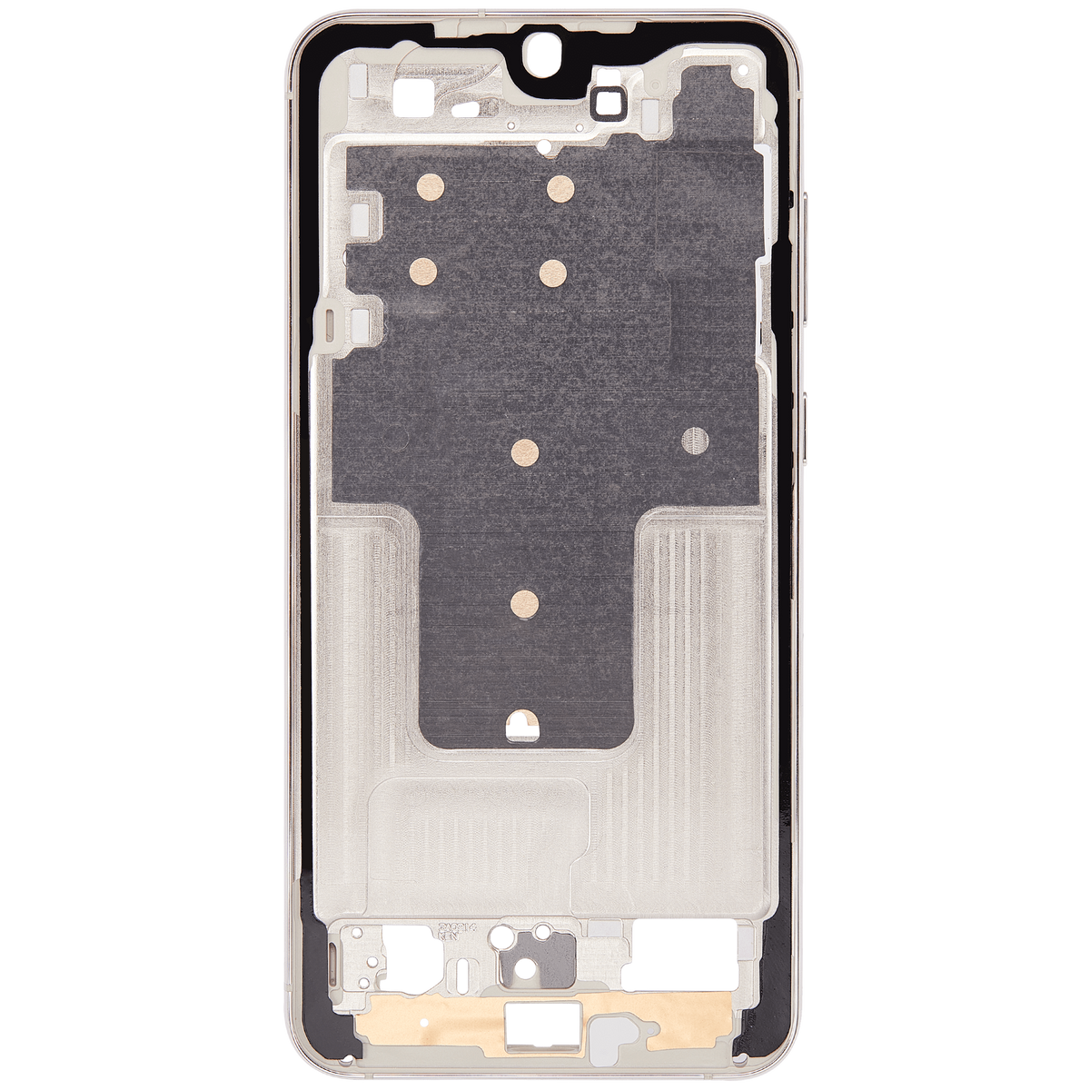Mid-Frame Housing Compatible For Samsung Galaxy S23 Plus 5G Replacement(US & International Version) (Cream)