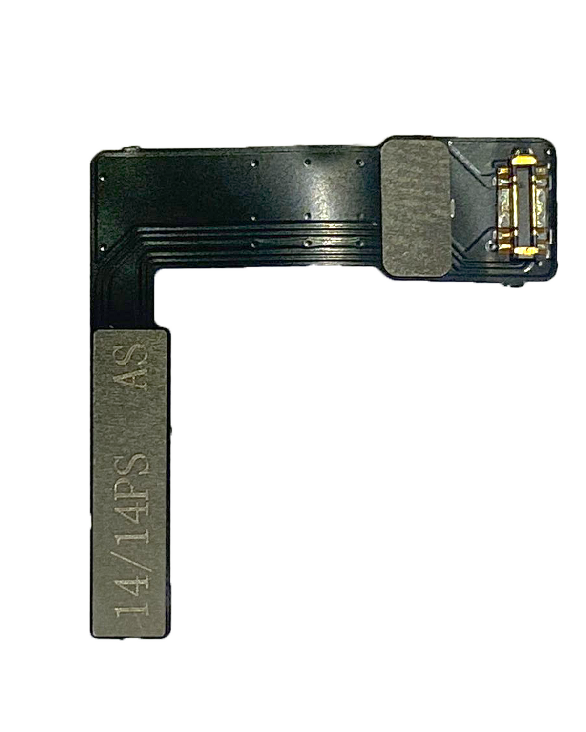 Pre-Programmed Universal Battery Tag-On Flex (Soldering Not Required) Compatible For iPhone 14 / 14 Plus (AmpSentrix) (Compatible With I2C, JCID, Qianli)