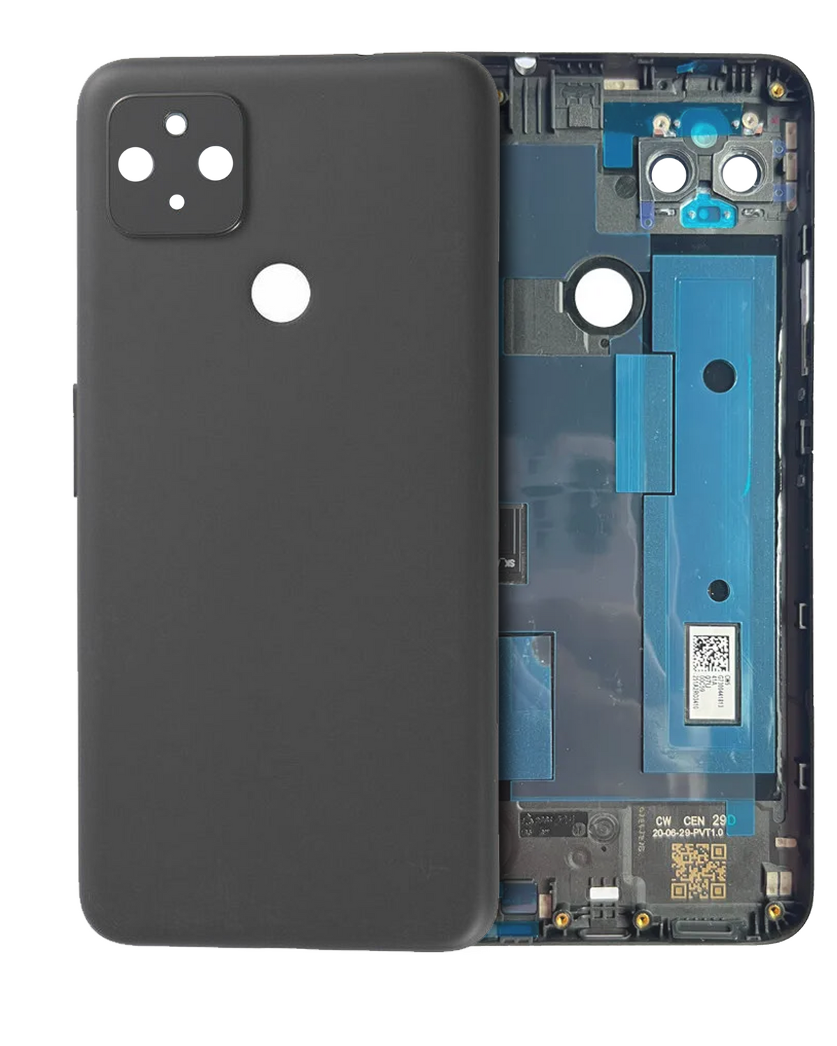 Replacement Back cover Glass Assembly Compatible For Google Pixel 4a 5G (Genuine OEM) (Rock Candy)