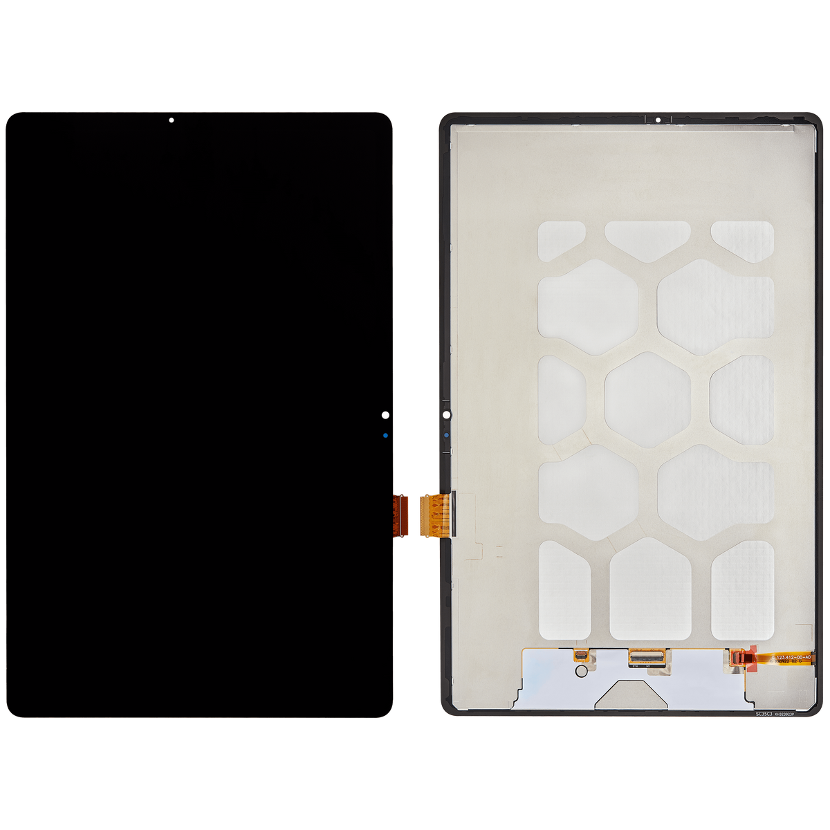 LCD Assembly Without Frame Compatible For Samsung Galaxy Tab S9 FE Plus 12.4" (X610 / X616) (2023) (Refurbished) (Black)