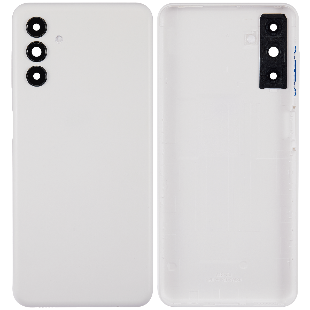 Back cover Glass Compatible For Samsung Galaxy A13 5G (A136 / 2021) (Vemake) (White)