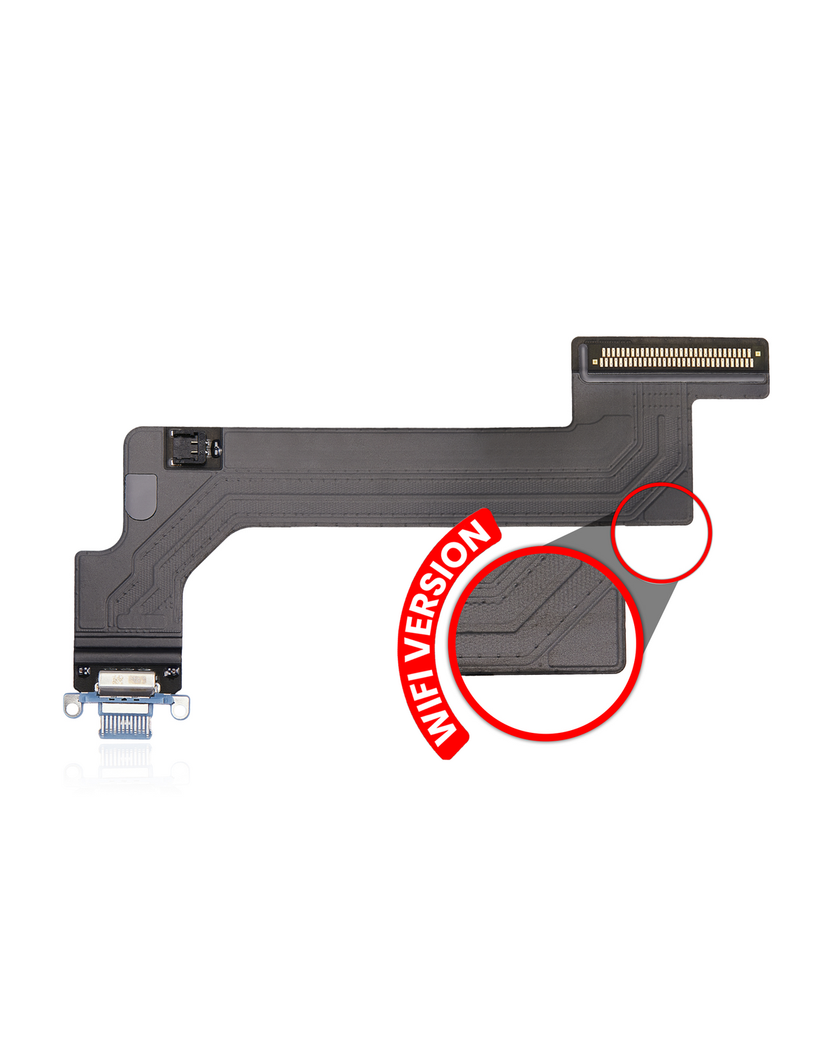 Charging Port Flex Cable Compatible For iPad 10 (2022) (WiFi Only) (Premium) (Blue)