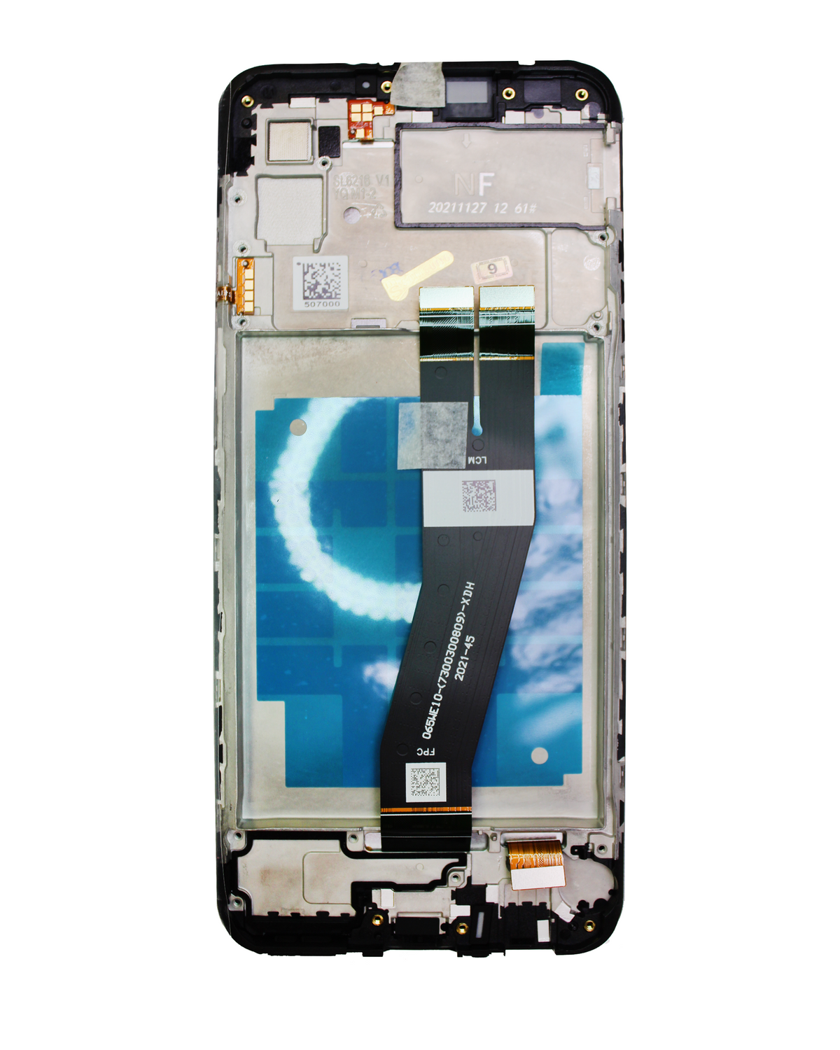 LCD Assembly With Frame Compatible For Samsung Galaxy A03 (A035F / 2021) (Service Pack) (All Colors)