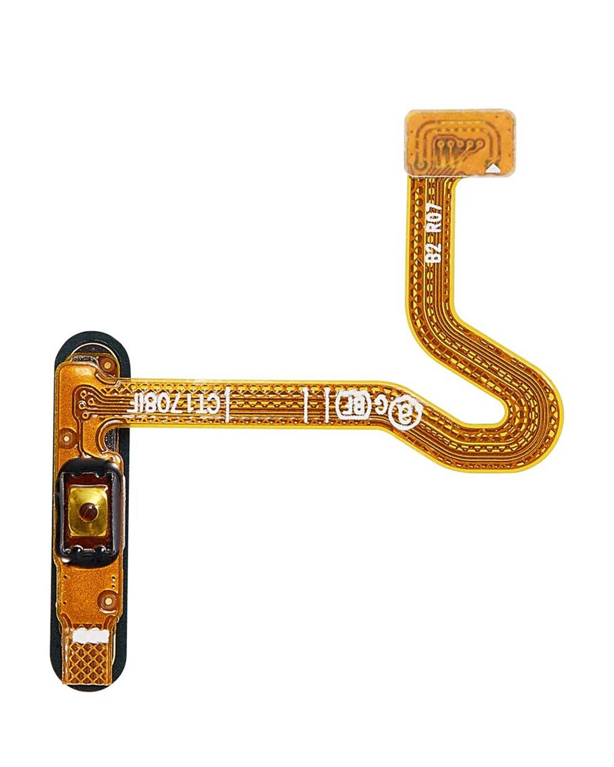 Fingerprint Reader With Flex Cable Compatible For Samsung Galaxy Z Flip 3 5G Replacement (F711) (Lavender)