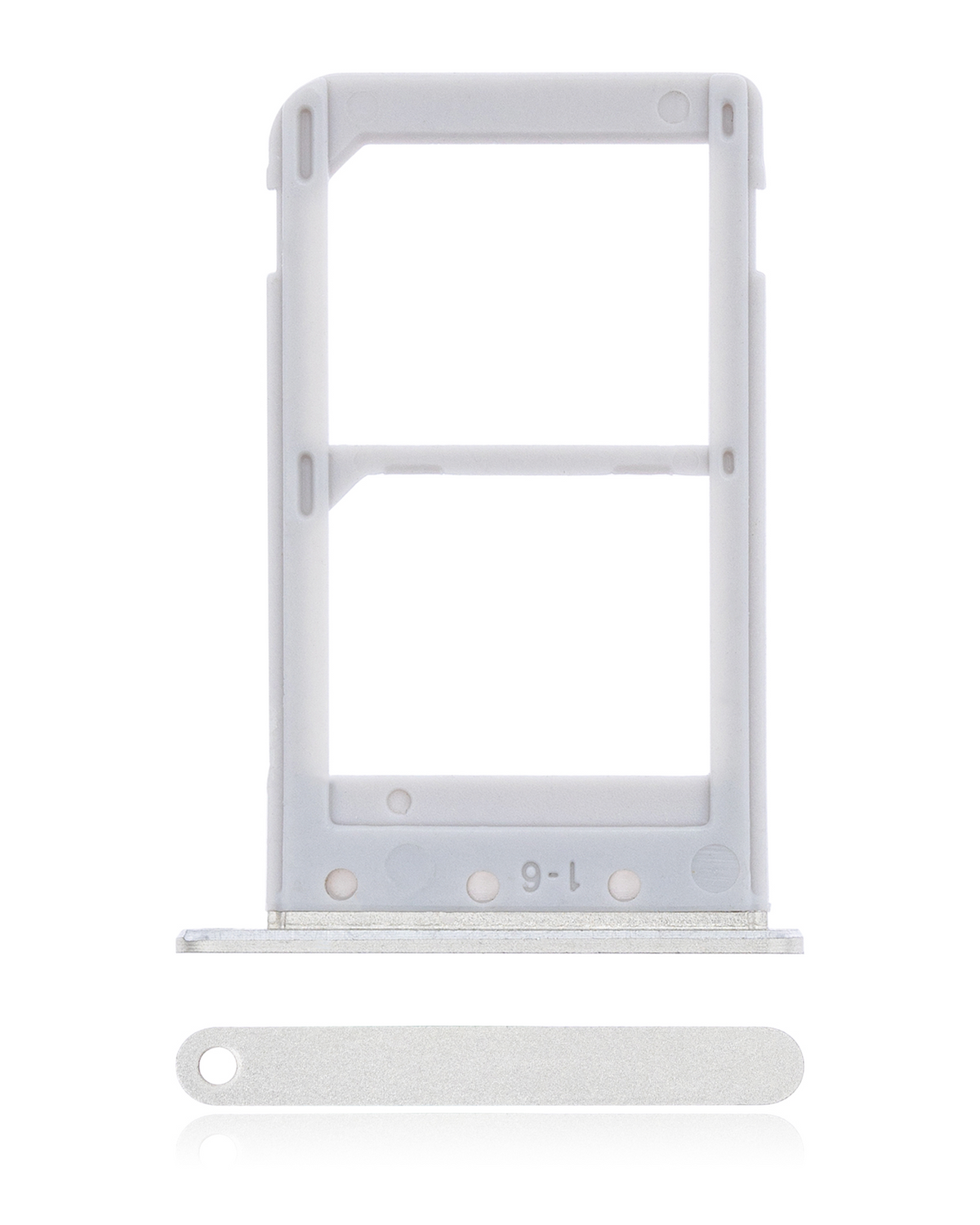 Dual Sim Card Tray Replacement Compatible For Samsung Galaxy Note 5 (Gold Platinum)