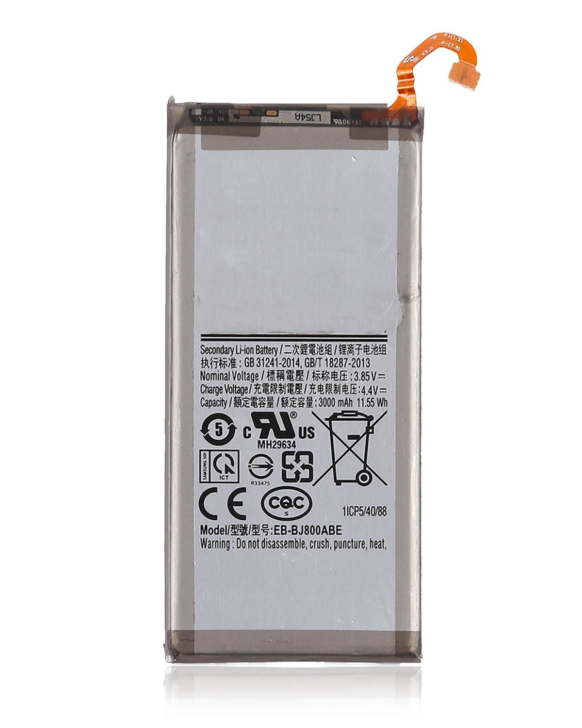 Replacement Battery Compatible For Samsung Galaxy J8 (J810 / 2018) / A6 Plus (A605 / 2018) / J8 Plus (J805 / 2018) (EB-BJ805ABE)