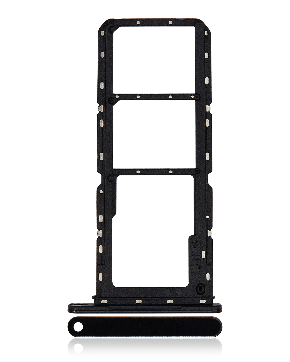 Dual Sim Card Tray Compatible For Samsung Galaxy A14 5G (A146P / R / 2023) (Black)
