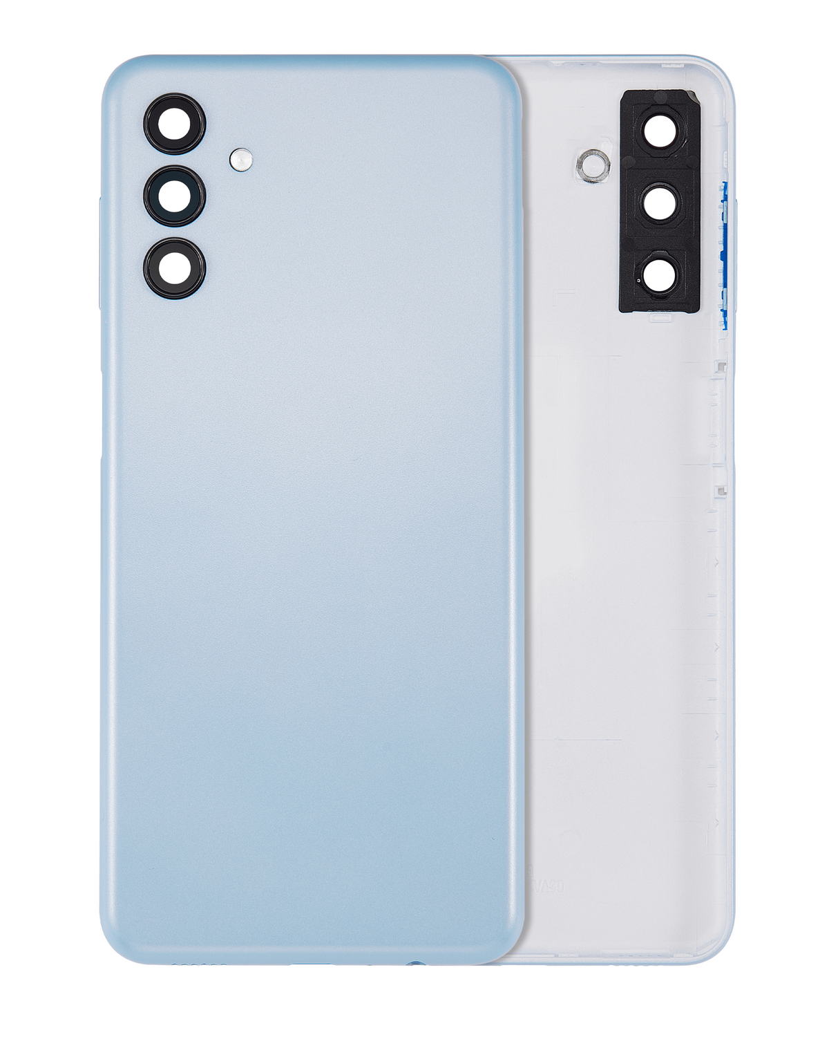 Back Cover Glass With Camera Lens Compatible For Samsung Galaxy A13 5G (A136 / 2021) (Service Pack) (Blue)