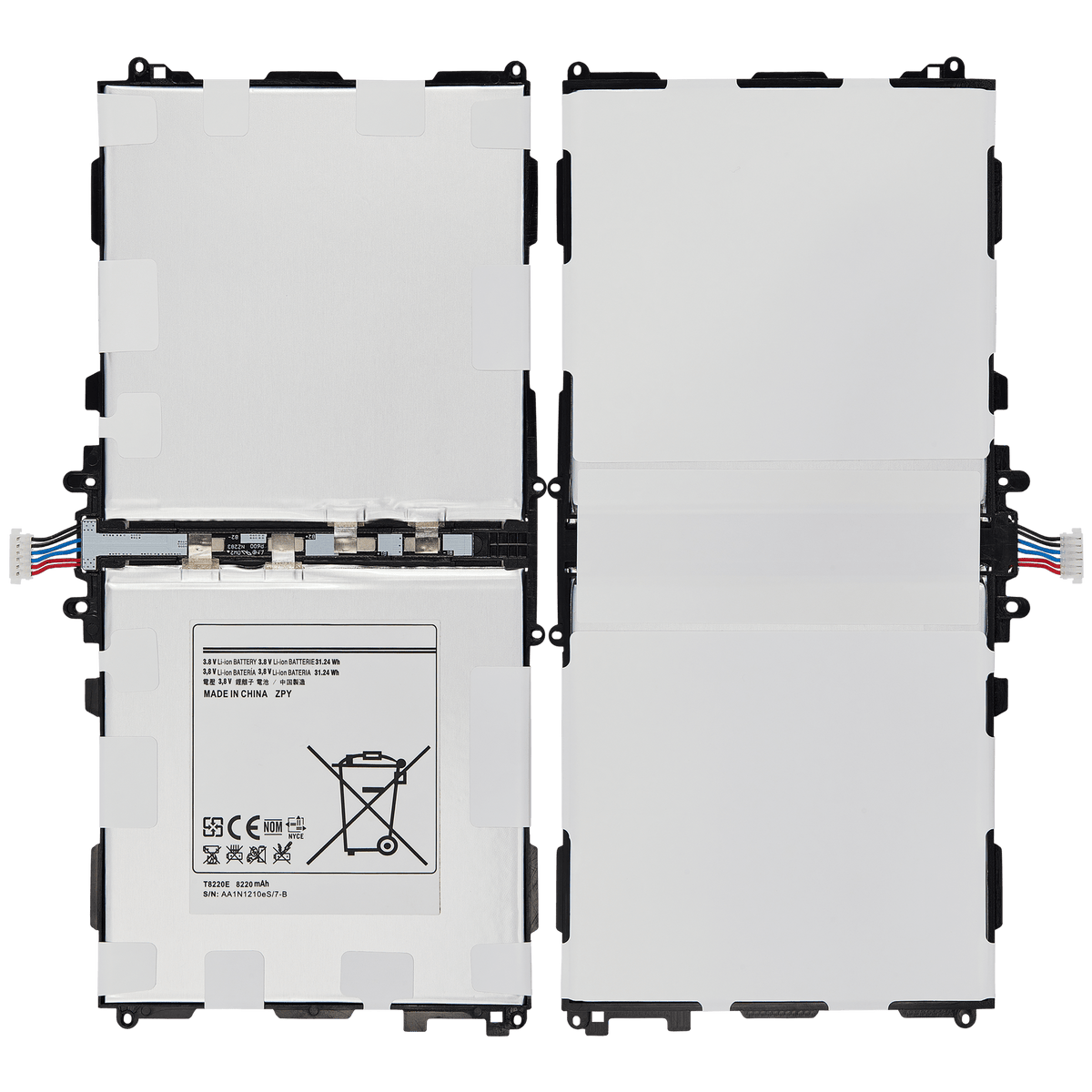 Replacement Battery Compatible For Samsung Galaxy Tab Pro 10.1" (T520 / T525) (2014) / Note 10.1" (P600 / P601 / P605) (2014) (T8220E)