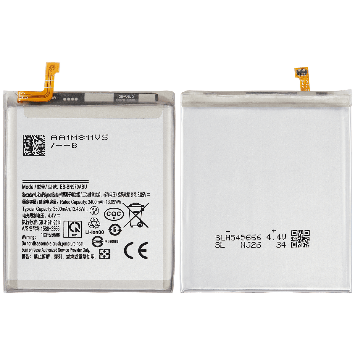 Replacement Battery Compatible For Samsung Galaxy Note 10
