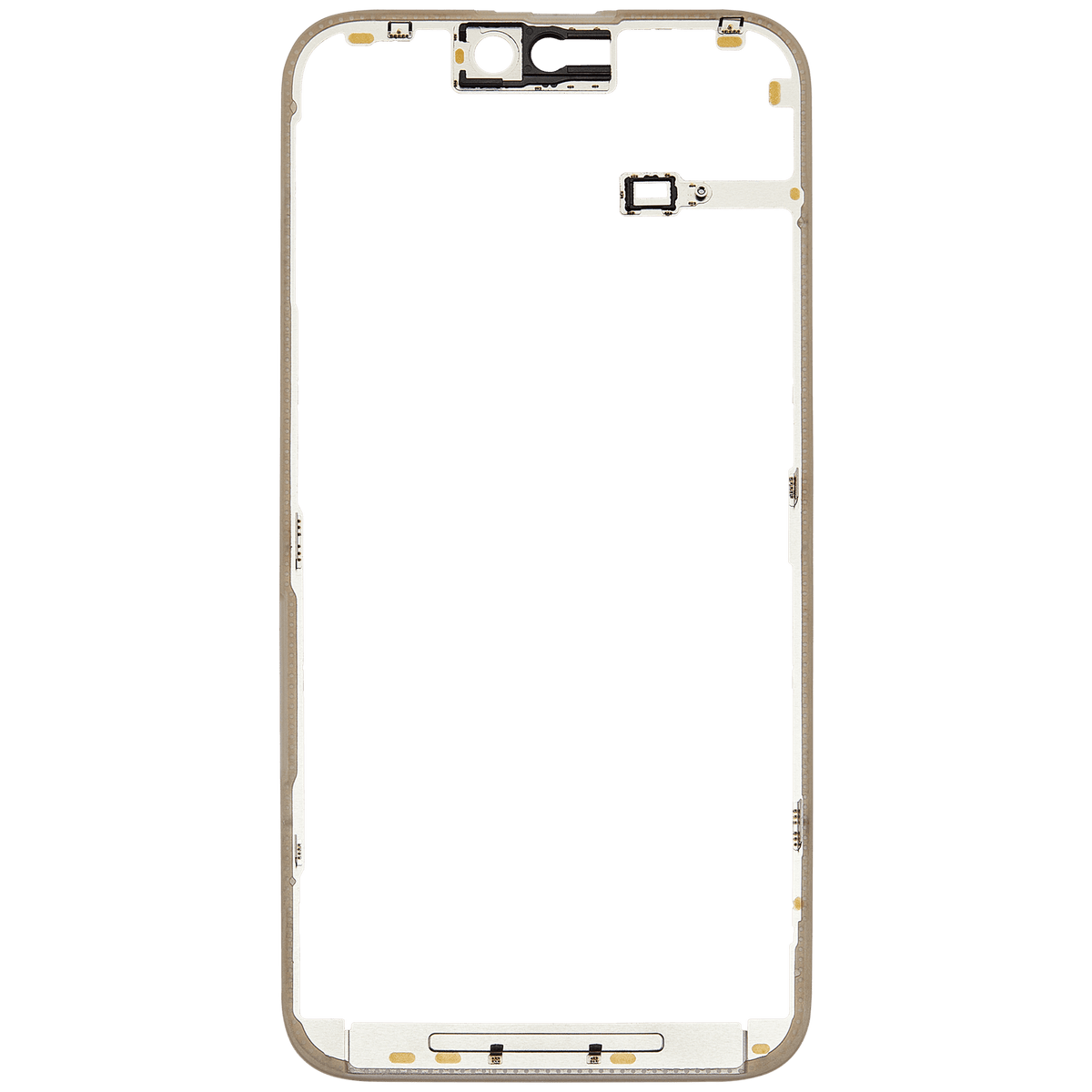 LCD Frame Without Glue Compatible For iPhone 15 Pro Max