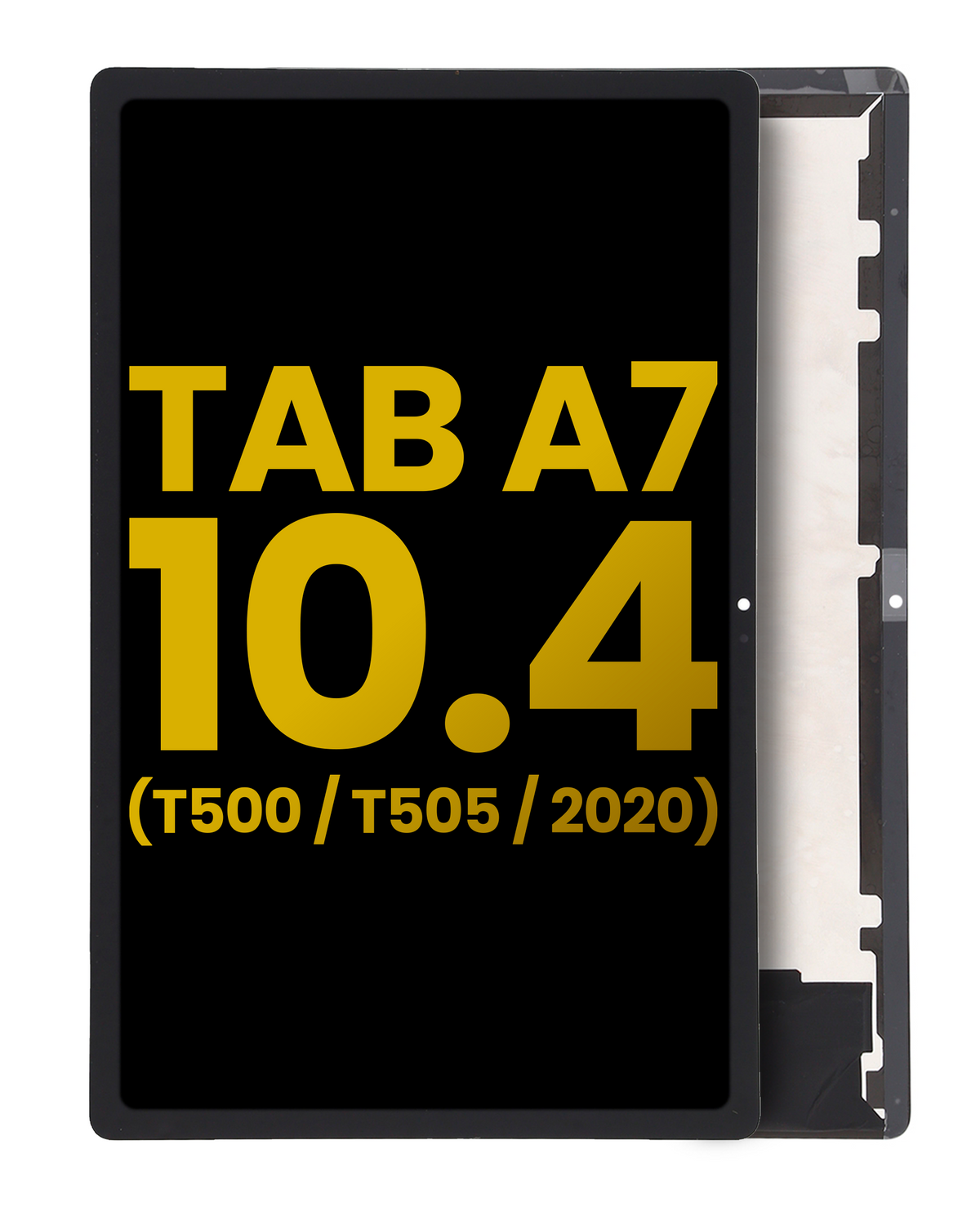 Replacement LCD Assembly Without Frame Compatible For Samsung Galaxy Tab A7 10.4" (T500 / T505 / 2020) (Refurbished) (Black)