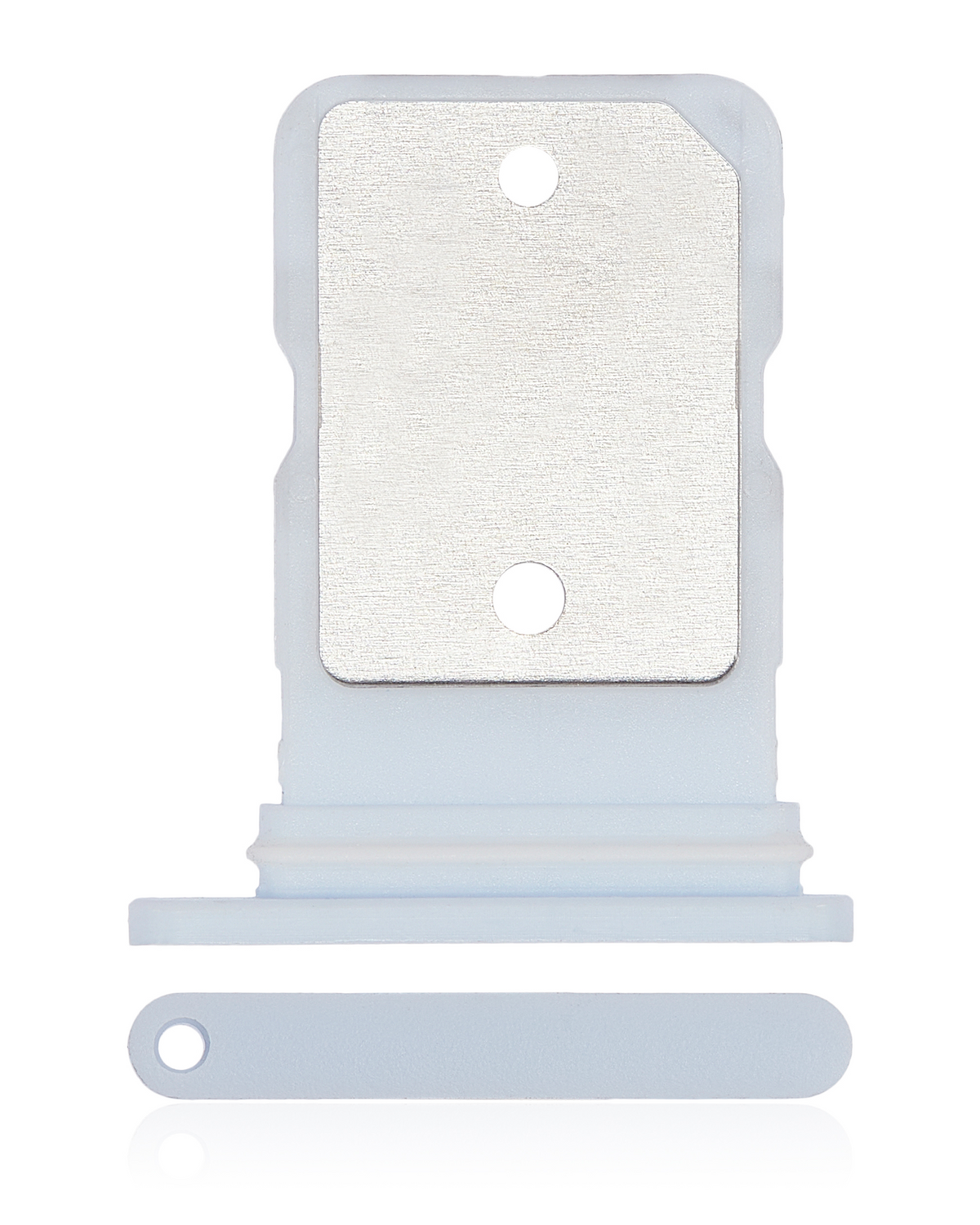 Sim Card Tray Compatible For Google Pixel 4A 5G Replacement(Barely Blue)