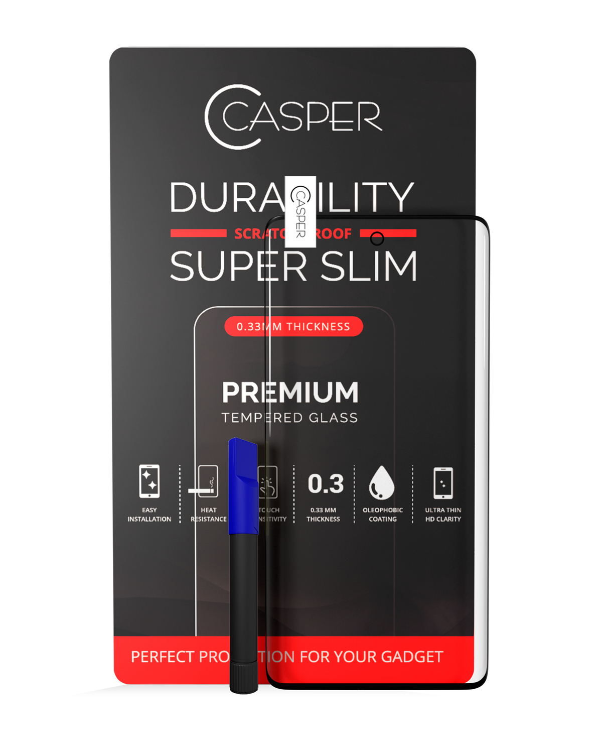 Replacement Casper UV Tempered Glass With Glue Compatible For Samsung Galaxy S20 5G (Case Friendly)