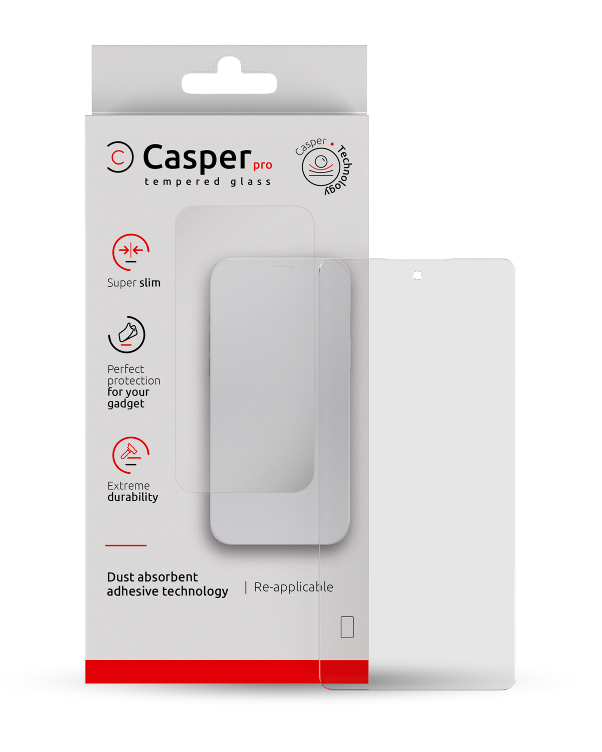 Replacement Casper Pro Tempered Glass Compatible For Samsung Galaxy S20 FE (Case Friendly) (Retail Pack)