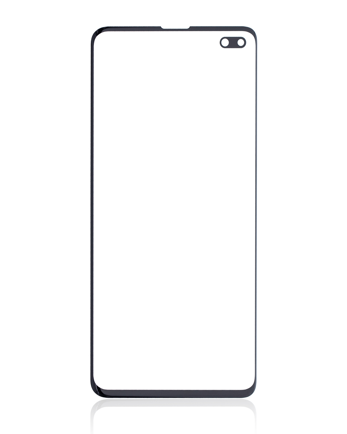 Front Glass Only Compatible For Samsung Galaxy S10 Plus Replacement by Macfactory.Store