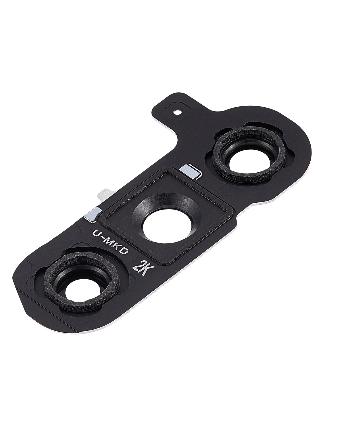 Back Camera Lens With Cover Bezel Ring Compatible For Samsung Galaxy S24 Plus 5G Replacement (Onyx Black)