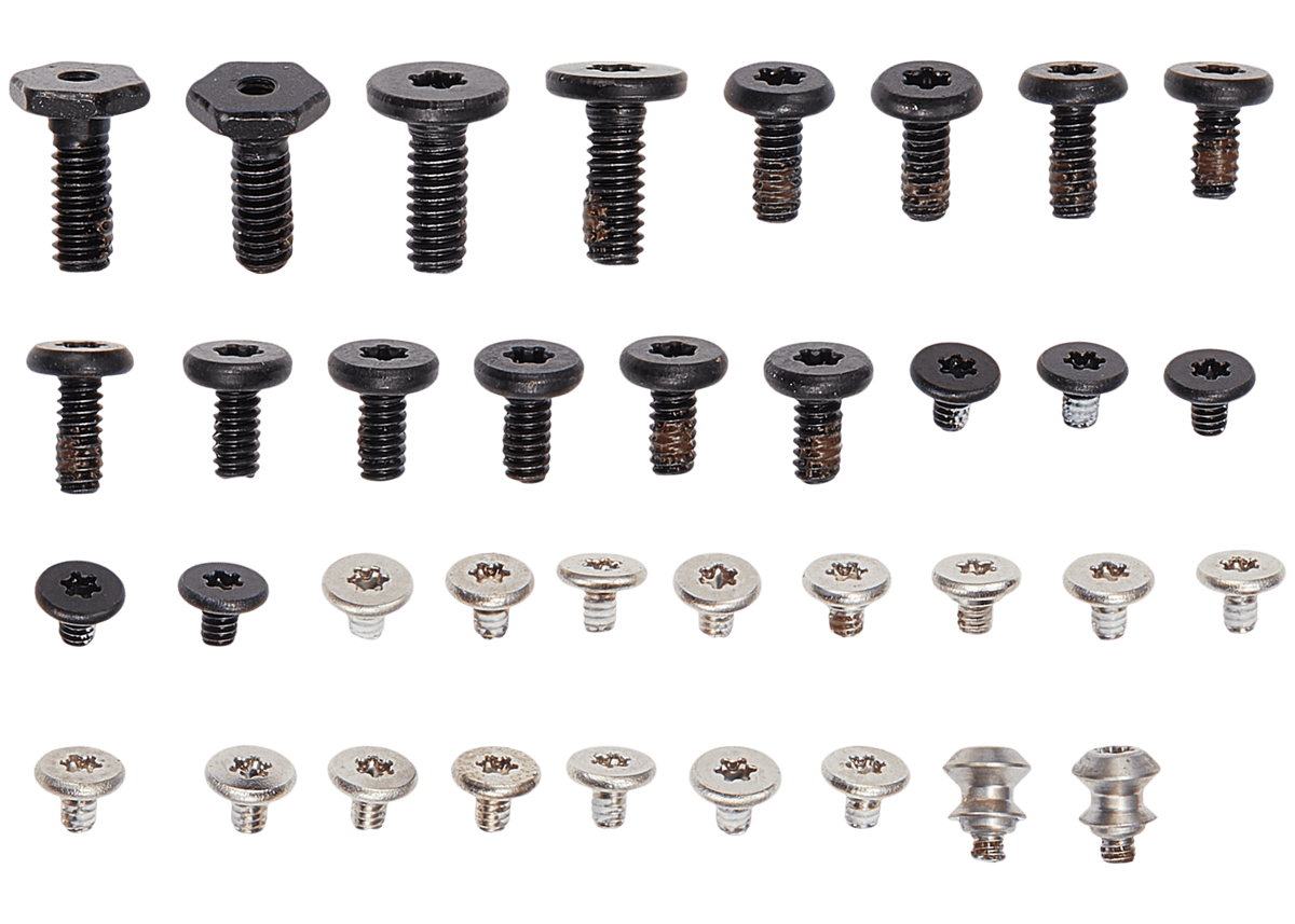 Full Set Small Metal Bracket And Screw Set Compatible For MacBook Pro 16" (A2485 / Late 2021)