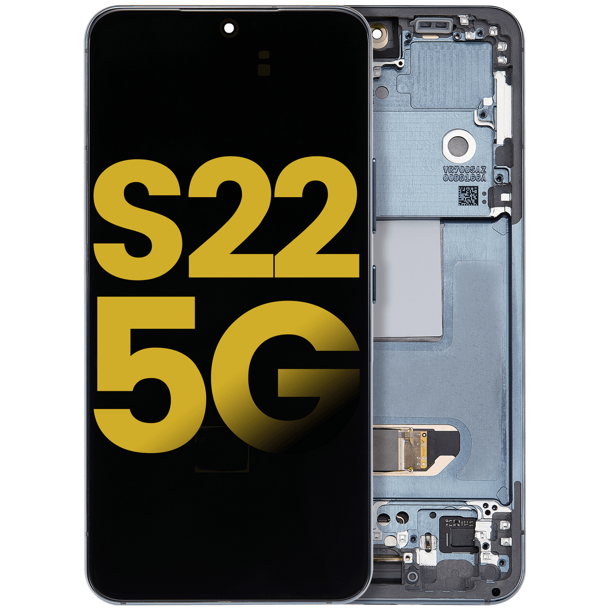 OLED Assembly With Frame Compatible For Samsung Galaxy S22 5G Replacement (US & International Version) (Refurbished) (Green)