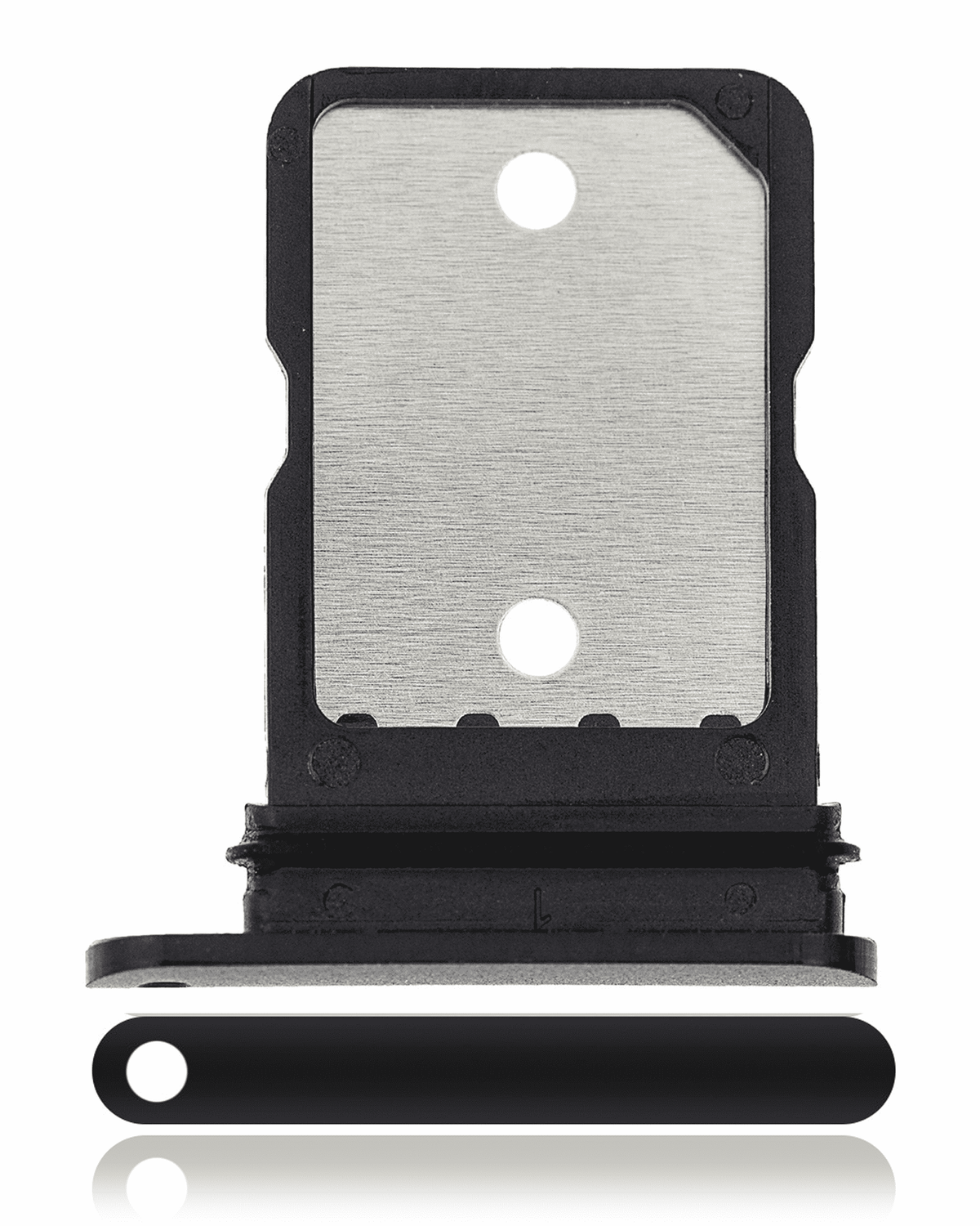 Sim Card Tray Compatible For Google Pixel 4 Replacement(Genuine OEM) (Just Black)