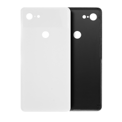 Back cover Glass Compatible For Google Pixel 3 Replacement (Genuine OEM) (Clearly White)