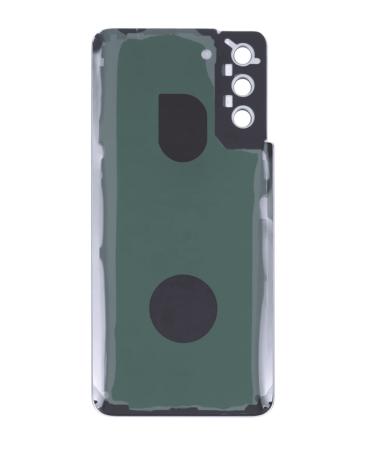 Back cover Glass With Adhesive Compatible For Samsung Galaxy S21 Plus 5G Replacement (Service Pack) (Phantom Gold)