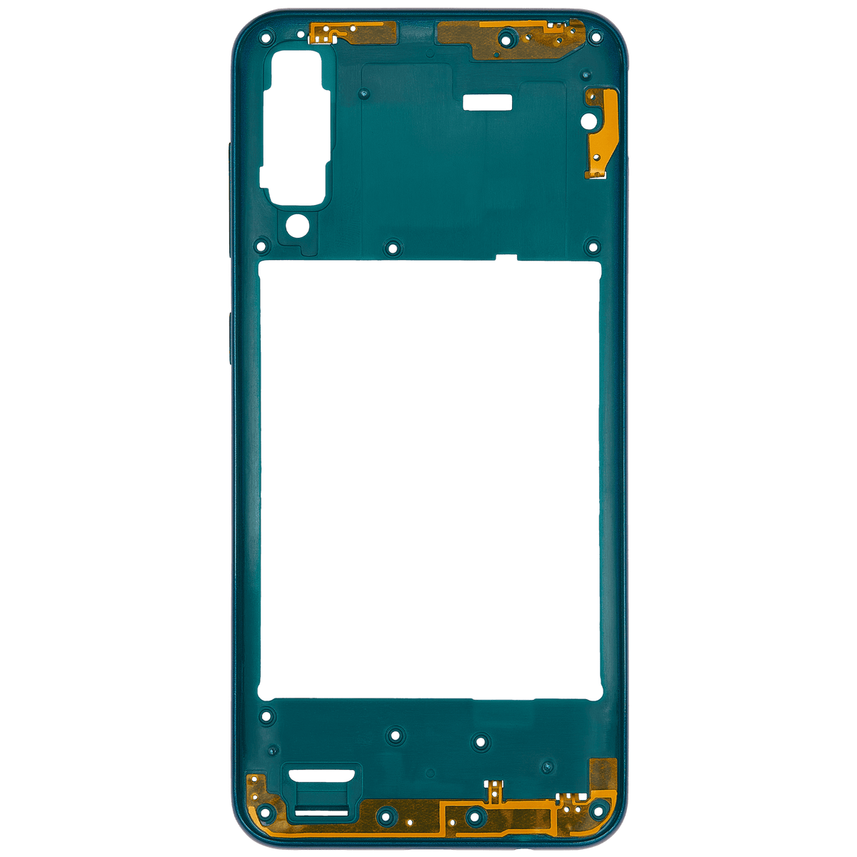 Mid-Frame Housing Compatible For Samsung Galaxy A50s (A507 / 2019) (Vemake) (Prism Crush Green)